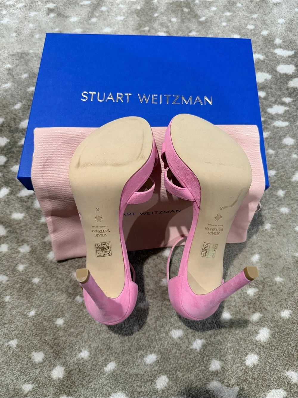 Stuart Weitzman elegant pink
